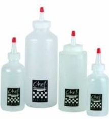 San Jamar Squeeze Bottle, 24 oz