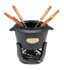 Norpro Fondue Set, Cast Iron, 10 pcs