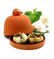 Norpro Garlic Baker, Terra Cotta, 5-1/2"