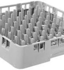 Cambro Dishwasher Peg Rack, Gray, 9" x 9" x 4"