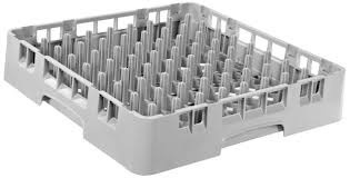 Cambro Dishwasher Peg Rack, Gray, 9" x 9" x 4"