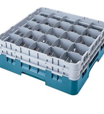 Cambro Dishwasher Rack, 20 Comp, Teal