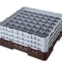 Cambro Dishwasher Rack, 49 Comp, Brown