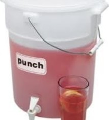 Cambro Beverage Dispenser, 6 Gal.