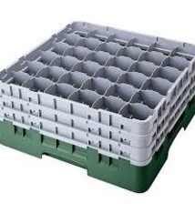 Cambro Dishwasher Rack, 36 Comp, Sherwood Green