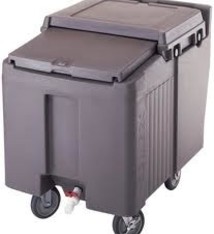 Cambro Ice Caddy, 125 lb