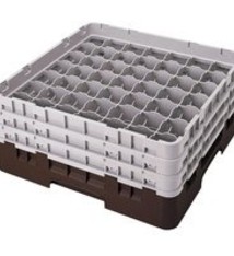 Cambro Dishwasher Rack, 49 Comp, Brown