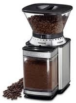 Cuisinart Coffe Grinder, Burr, 4 to 18 Cups