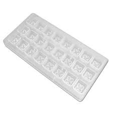 Fat Daddio's Gift Box Candy Mold, 24 Cavities