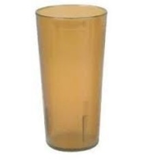 Thunder Group Plastic Tumbler, Amber, 32 oz