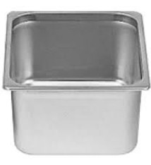 Thunder Group Steam Table Pan, S/S, 1/6 Size, 6" Deep
