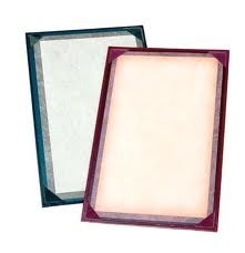 Menu Solutions Menu Cover, 8-1/2" x 14"