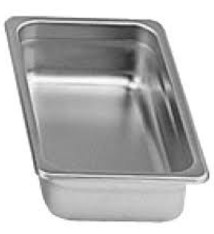Thunder Group Steam Table Pan, S/S, 1/3 Size, 2.5" Deep