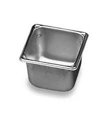 Vollrath Steam Table Pan, S/S, 1/6 Size, 4" Deep