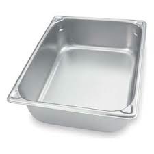 Vollrath Steam Table Pan, S/S, Half, 2.5" Deep