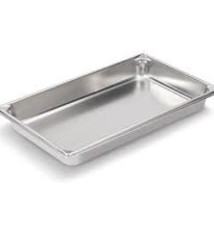 Vollrath Steam Table Pan, S/S, Full, 2.5" Deep