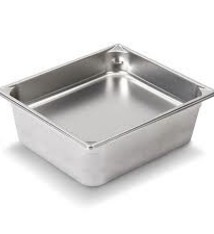 Vollrath Steam Table Pan, S/S, Half, 6" Deep