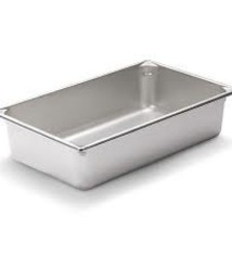 Vollrath Steam Table Pan, S/S, Full, 4" Deep