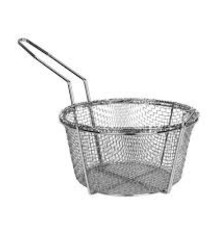 Thunder Group Fryer Basket, 11" x 6" Deep