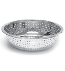 Thunder Group Chinese Colander, 13" Dia, 4.5mm Holes