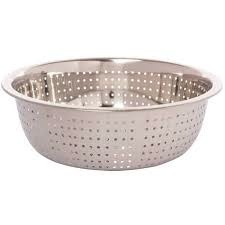 Thunder Group Chinese Colander, 11" Dia, 2.0mm Holes