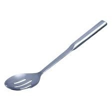 Thunder Group Slotted Serving Spoon, S/S, 12"
