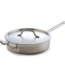 Thunder Group Saute Pan, S/S, 5 Qt