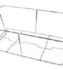 Thunder Group Steam Pan Rack