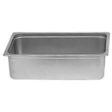 Thunder Group Dripless Water Pan, S/S,