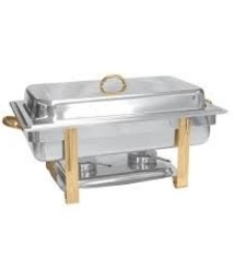 Thunder Group Chafer, Gold Accents, 8 Qt