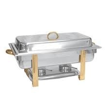 Thunder Group Chafer, Gold Accents, 8 Qt