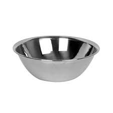 Thunder Group Mixing Bowl, S/S, Curved Lip, 20 Qt