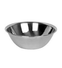 Thunder Group Mixing Bowl, S/S, Curved Lip, 30 Qt