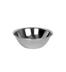 Thunder Group Mixing Bowl, S/S, Curved Lip, 8 Qt