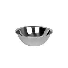 Thunder Group Mixing Bowl, S/S, Curved Lip, 8 Qt