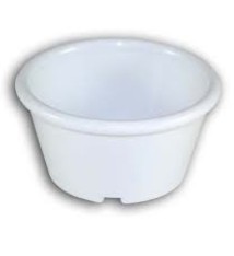 Winco Melamine Ramekins, White, 4 oz (1 Doz)