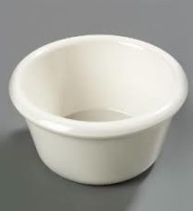 Winco Melamine Ramekins, Bone, 6 oz (1 Doz)
