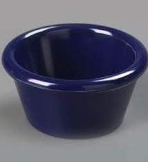 Winco Melamine Ramekins, Navy, 2 oz (1 Doz)