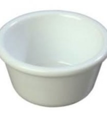 Winco Melamine Ramekins, White, 6 oz (1 Doz)