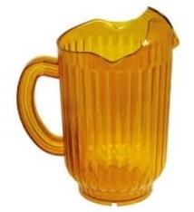 Winco Pitcher, Amber, 60 oz