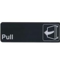 Winco "Pull" Sign