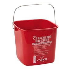 Winco Sanitizing Bucket , 6 Qt