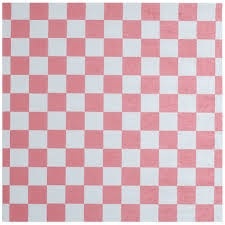 American Metalcraft Wax Paper Checkerboard