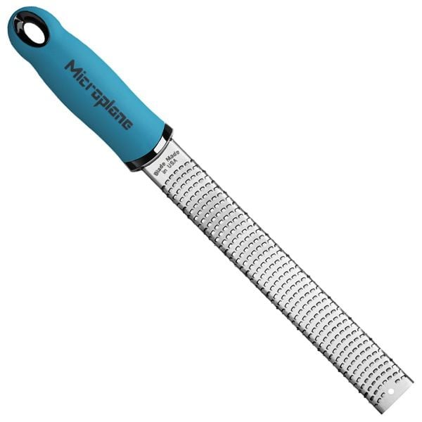 Microplane Zester/Grater, S/S, "Premium", Turquoise