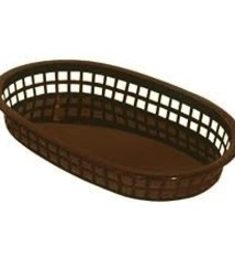 Update International Fast Food Basket, Brown, 10-3/4" x 7"