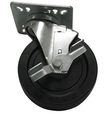 Update International Plate Caster w/Lock, 5"