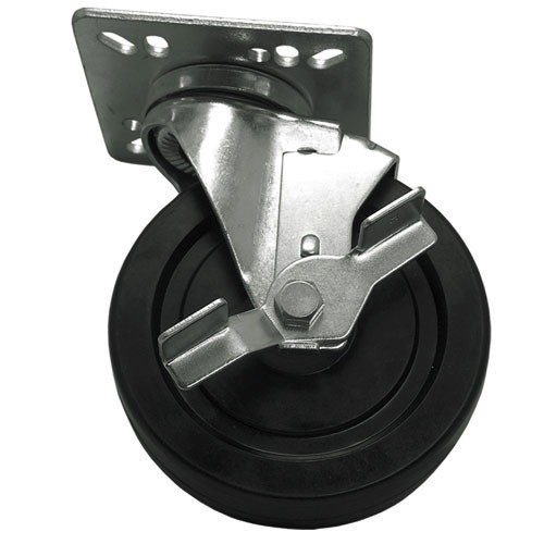 Update International Plate Caster w/Lock, 5"