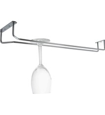 Update International Glass Hanger, Chrome Pltd, 16"