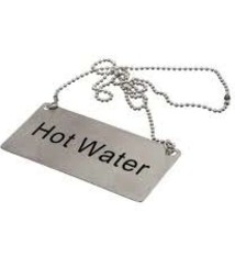 Update International Chain Sign, S/S, "Hot Water"