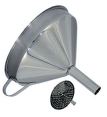 Update International Funnel w/Strainer, S/S, 5"